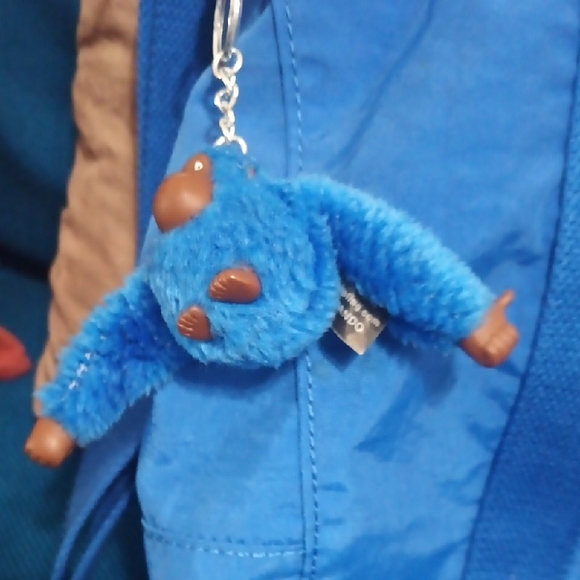 Kipling Vibrant Blue Tote Bag - Picture 3 of 16